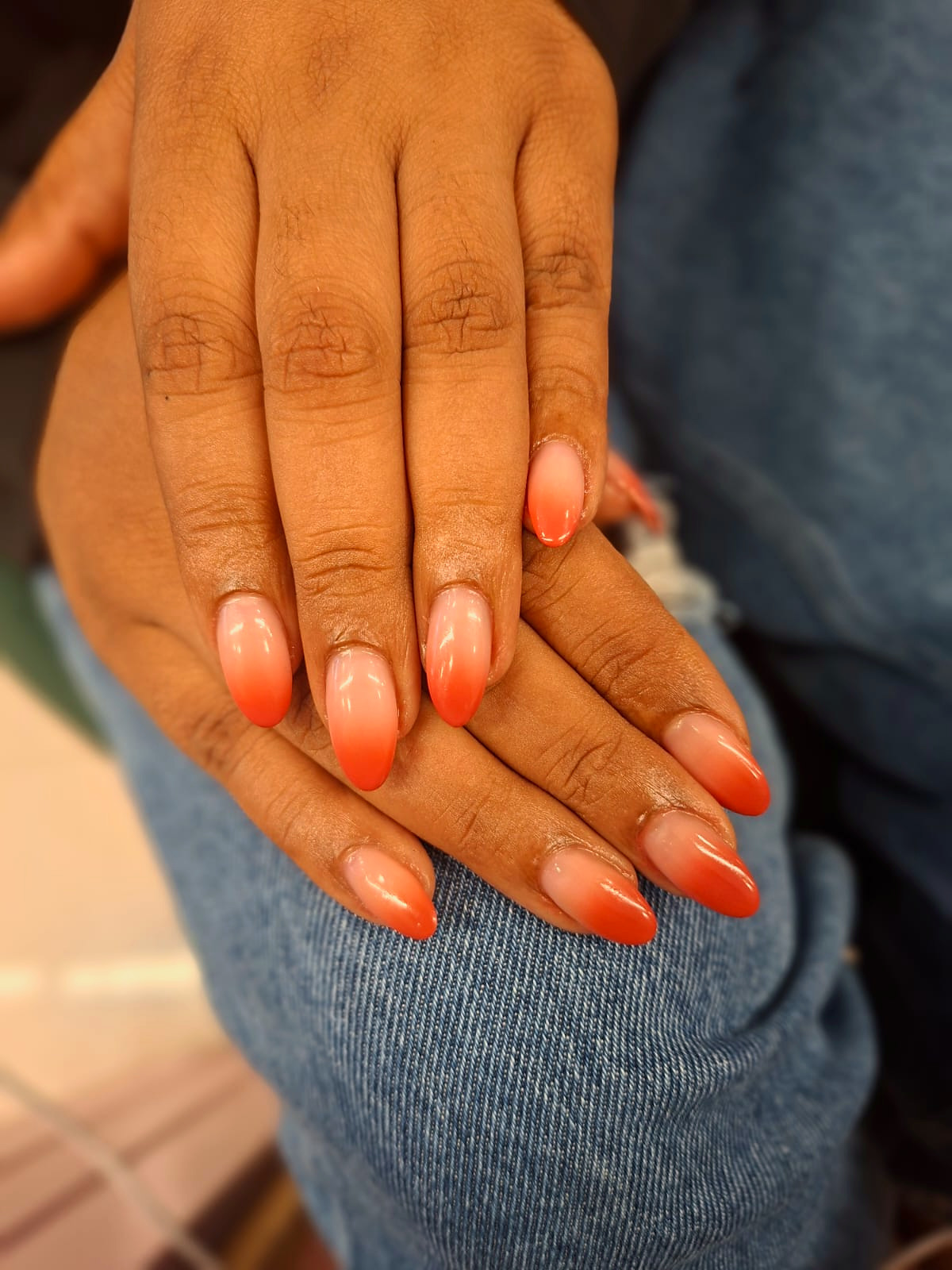 Ombre nail art - GlowNailAsh